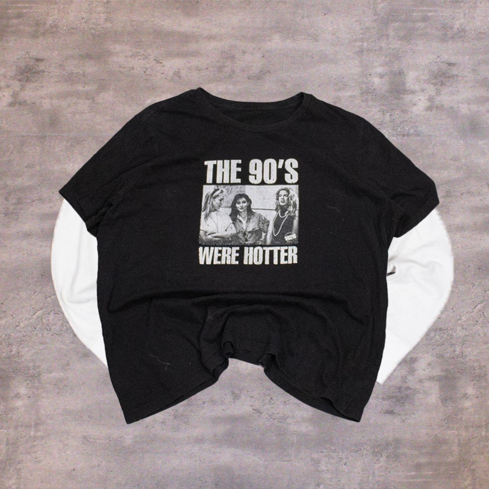 Y2K 2000's 00's The 90's Were Hotter Beverly Hill 90210 Tv Show Promo T-Shirt